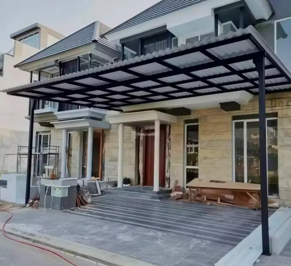 Kanopi rangka baja ringan SNI