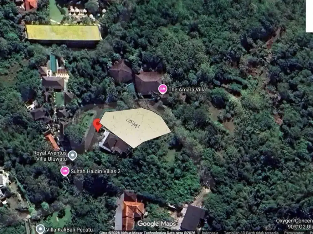 Tanah Jl Temu Dewi, Pecatu, Bali