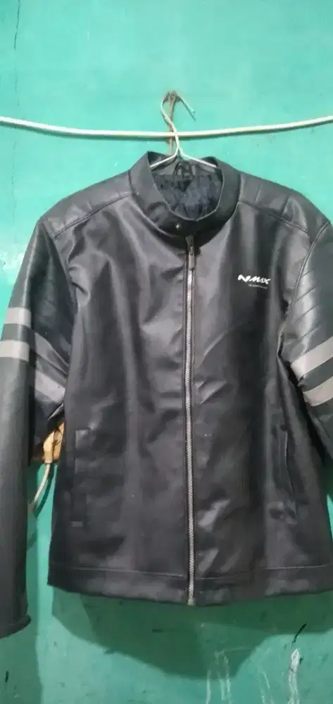 Jaket kulit n max yamaha