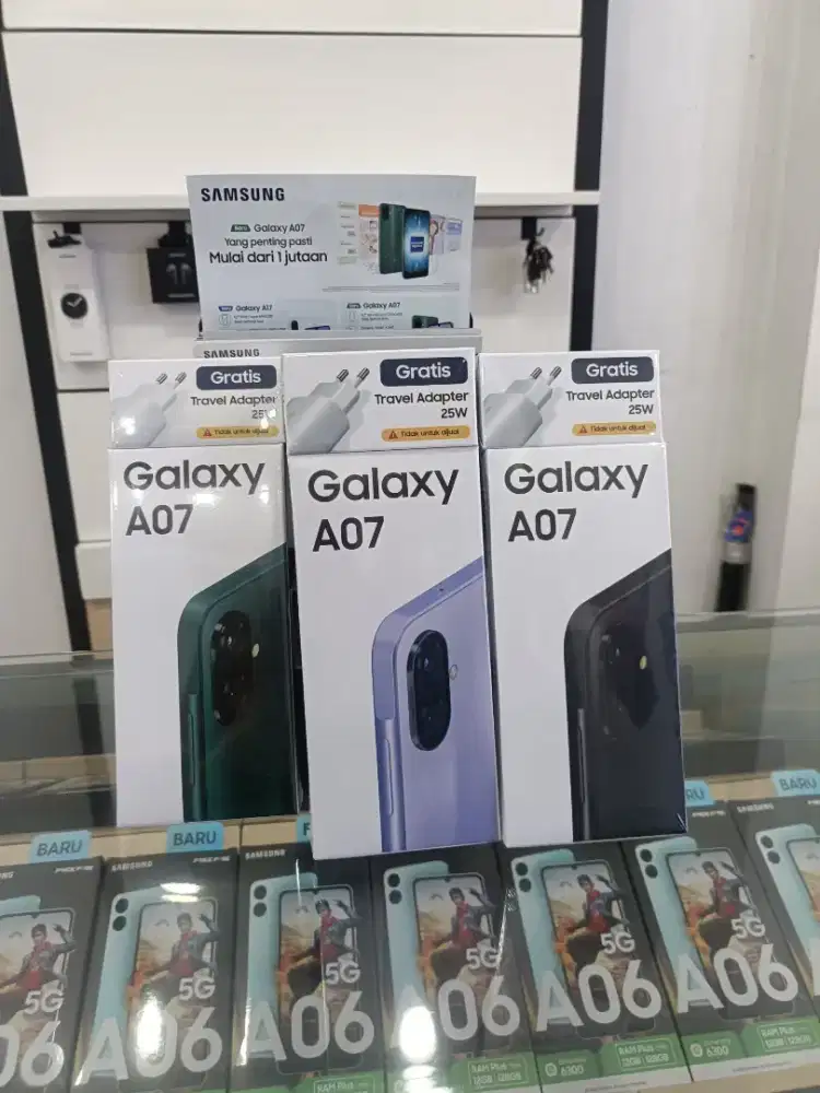 Samsung A07 4/64 Garansi Resmi New