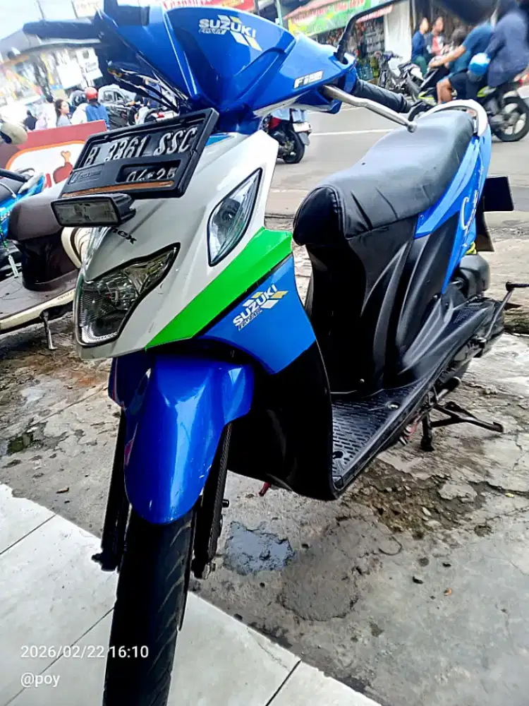 Di jual motor Suzuki Nex tahun 2014