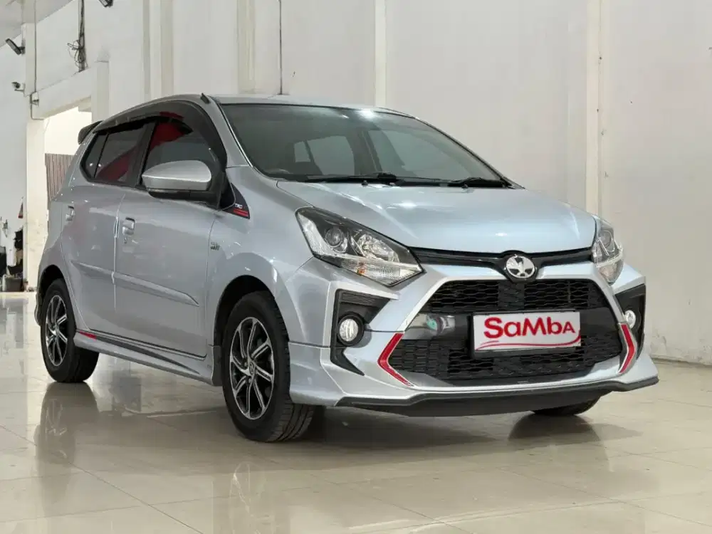 AGYA G TRD 1.2 AT 2021 KM 25RB SILVER#DP 15JT GARANSI 1TH +FREE ERA