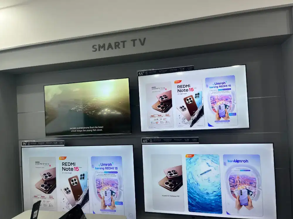 Smart TV Xiaomi Qled 55,65 & 75 inch