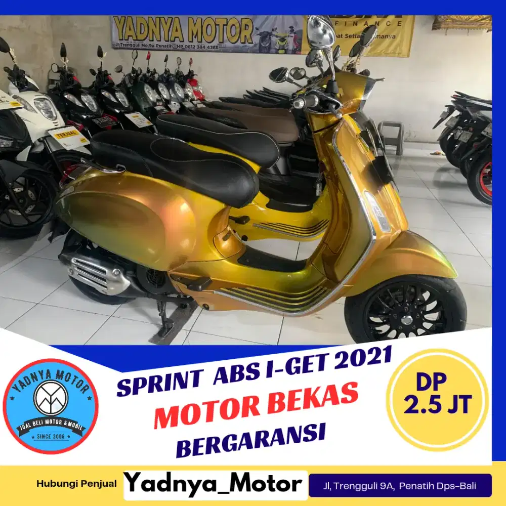 VESPA SPRINT ABS IGET/YADNYA MOTOR