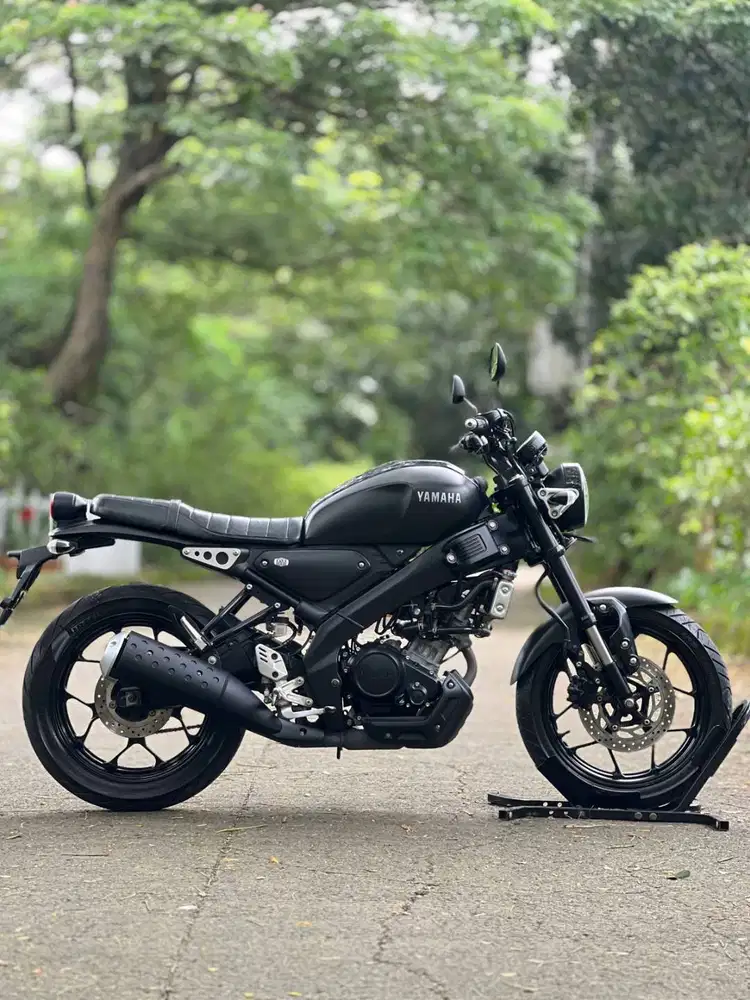 YAMAHA XSR 155 2022 HITAM KM LOW PAJAK PANJANG SIAP RIDING