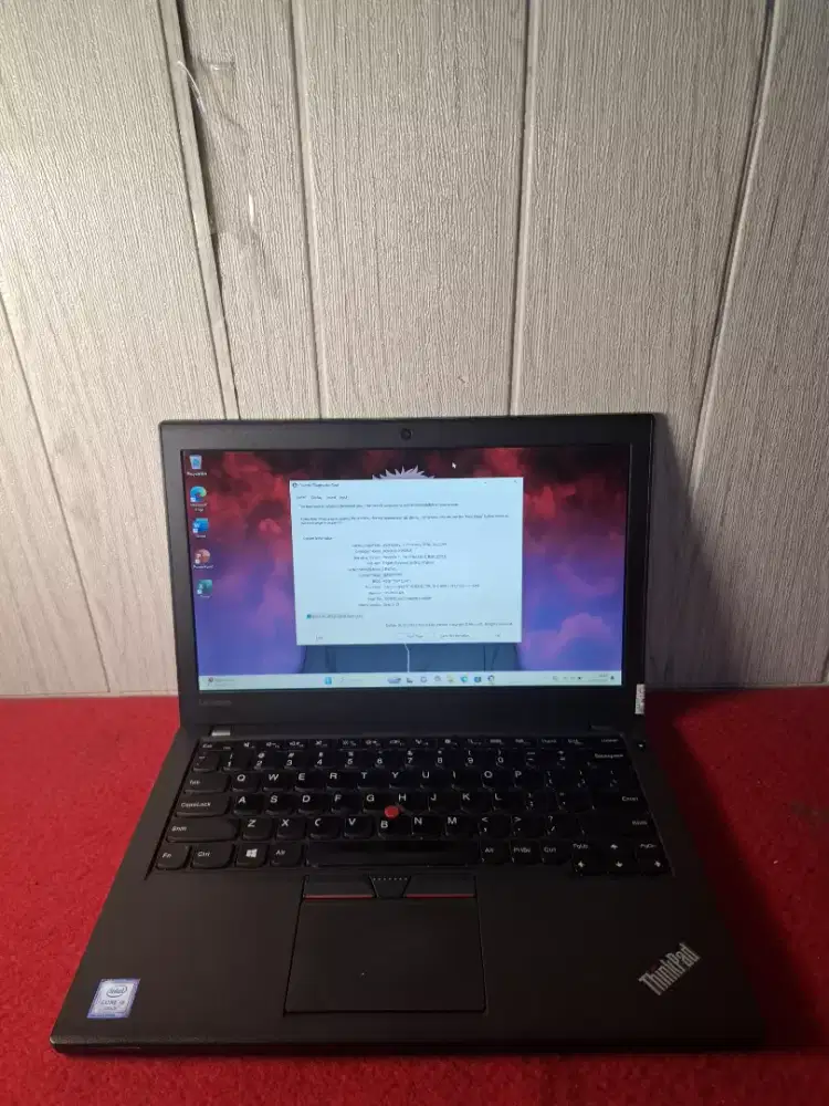 Lenovo Thinkpad x260 Gen6 Ram8Gb Ssd256Gb Siap Pakai