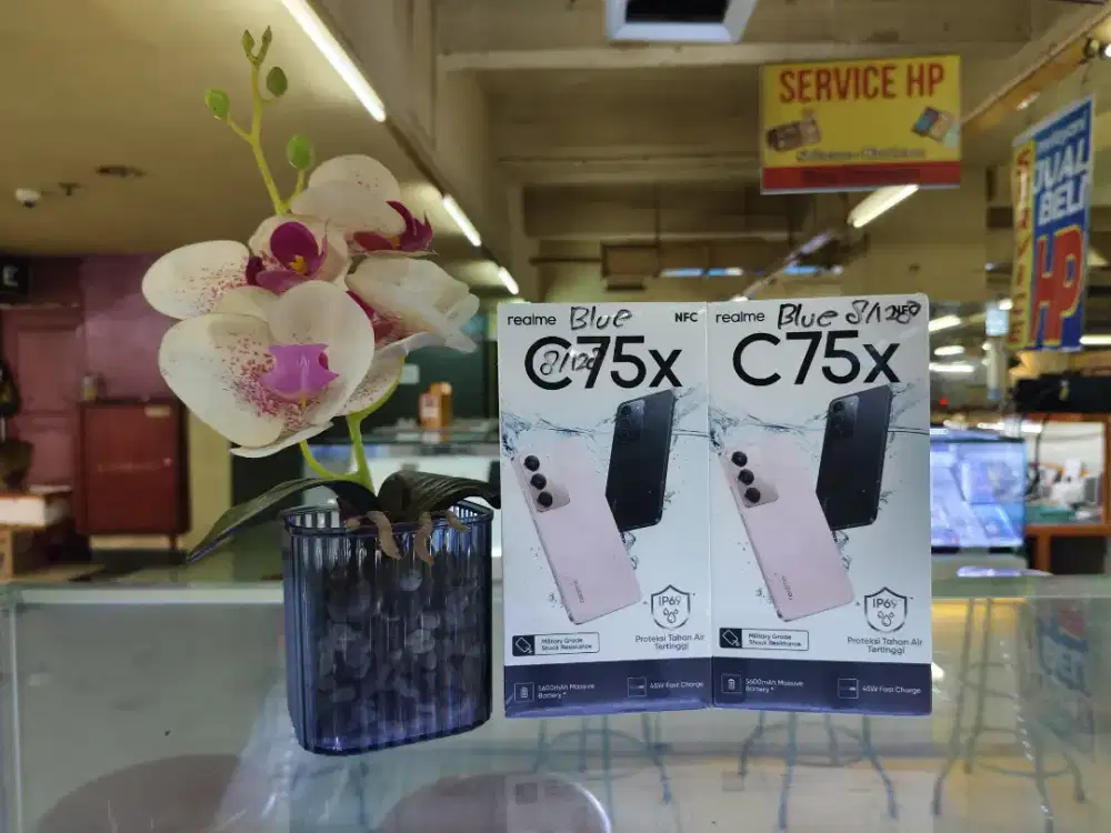 PROMO REALME C75X 8/128 NEW GARANSI RESMI