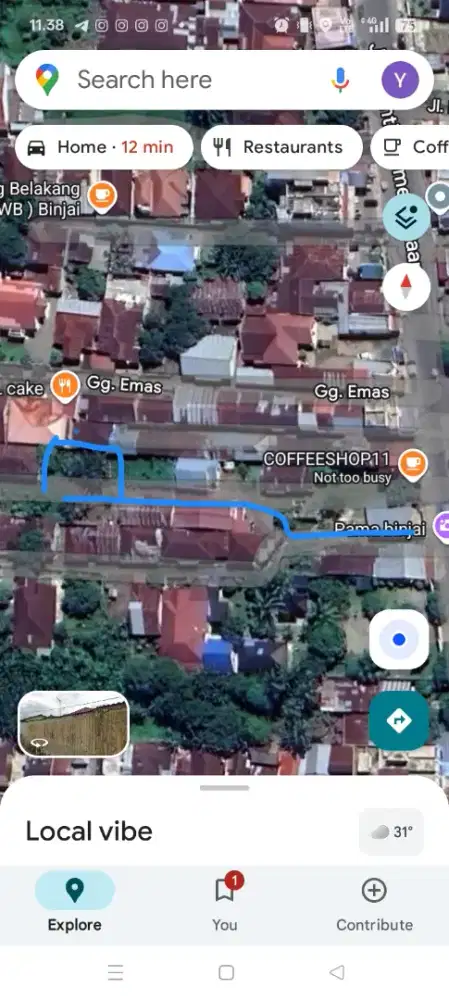 Dijual Tanah Lokasi Strategis