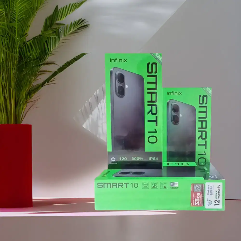 INFINIX SMART 10 RAM 4/128 NEW Segel Garansi Resmi 1 Tahun