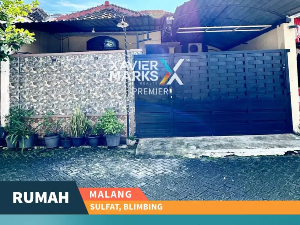 Dijual Rumah Sulfat Malang, Row Jalan Lebar Siap Huni