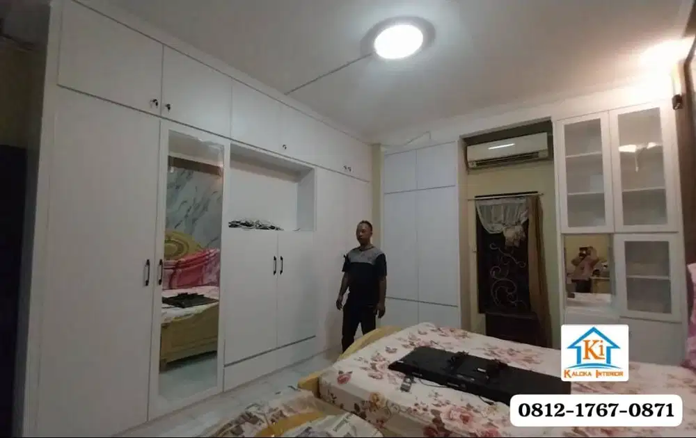 Jasa Pembuatan Lemari Custom Per Meter Surabaya, KALOKA INTERIOR