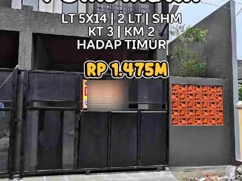 Wilson Rumah baru hadap timur di poris indah