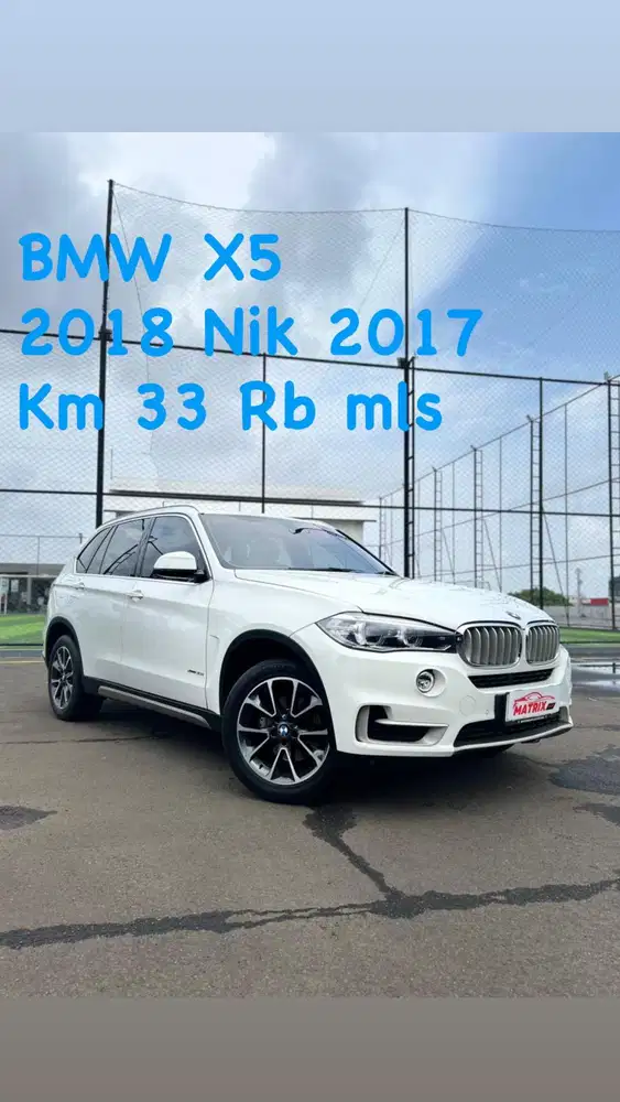 BMW X5 White on black 2018 Nik 2017 Siap pakai