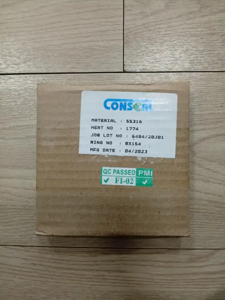 Ring Gasket BX 154 SS316 - Conseal