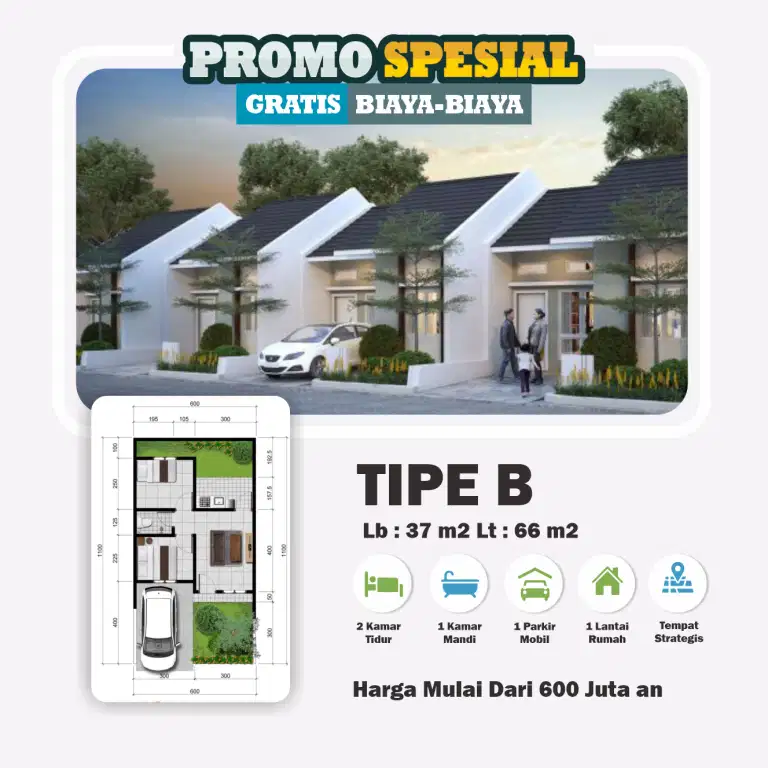 Graha Mirai Type B Rumah Siap Huni