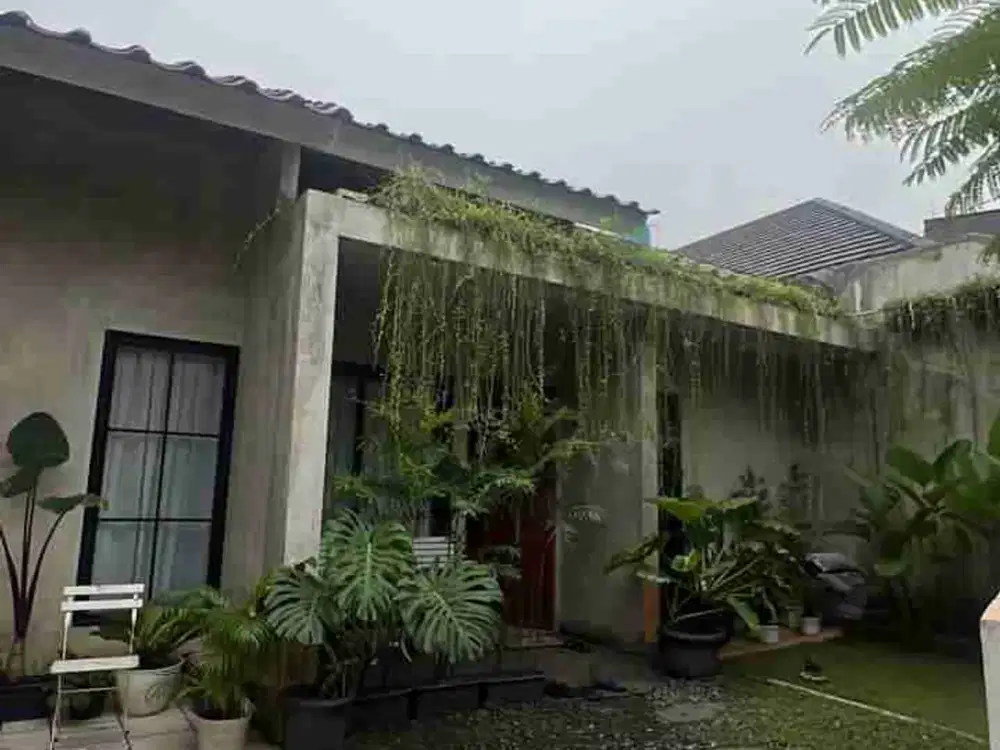 Rumah Industrial Design Depan Taman Nusa Loka BSD city