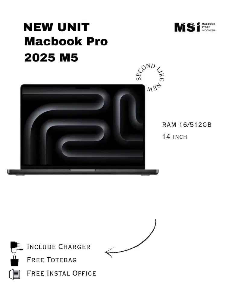 New Macbook Pro 2025 13 16/512GB