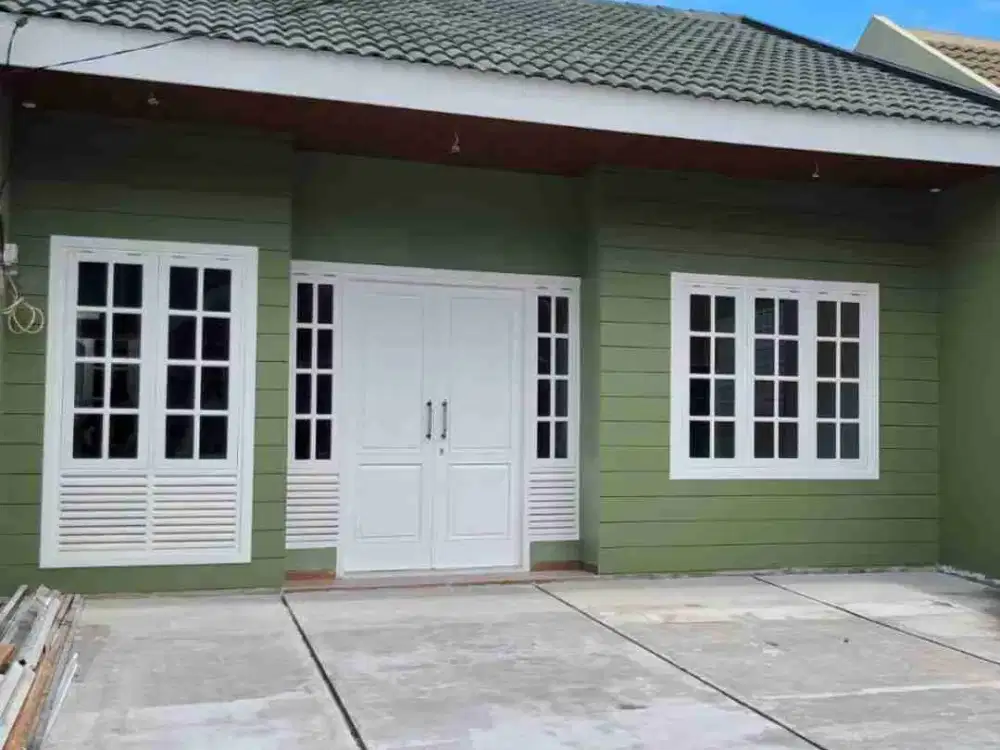 Rumah Baru American style Design Bagus Griya Loka BSD city