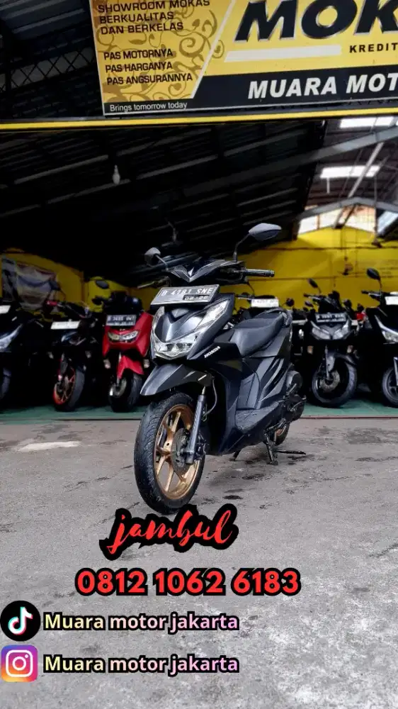 HONDA BEAT DELUXE 2021 Siap pakai