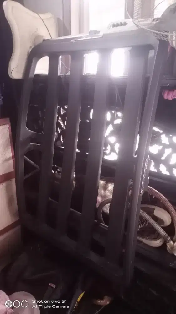 Roff rack sigra set dengan cros bar tinggal pakai