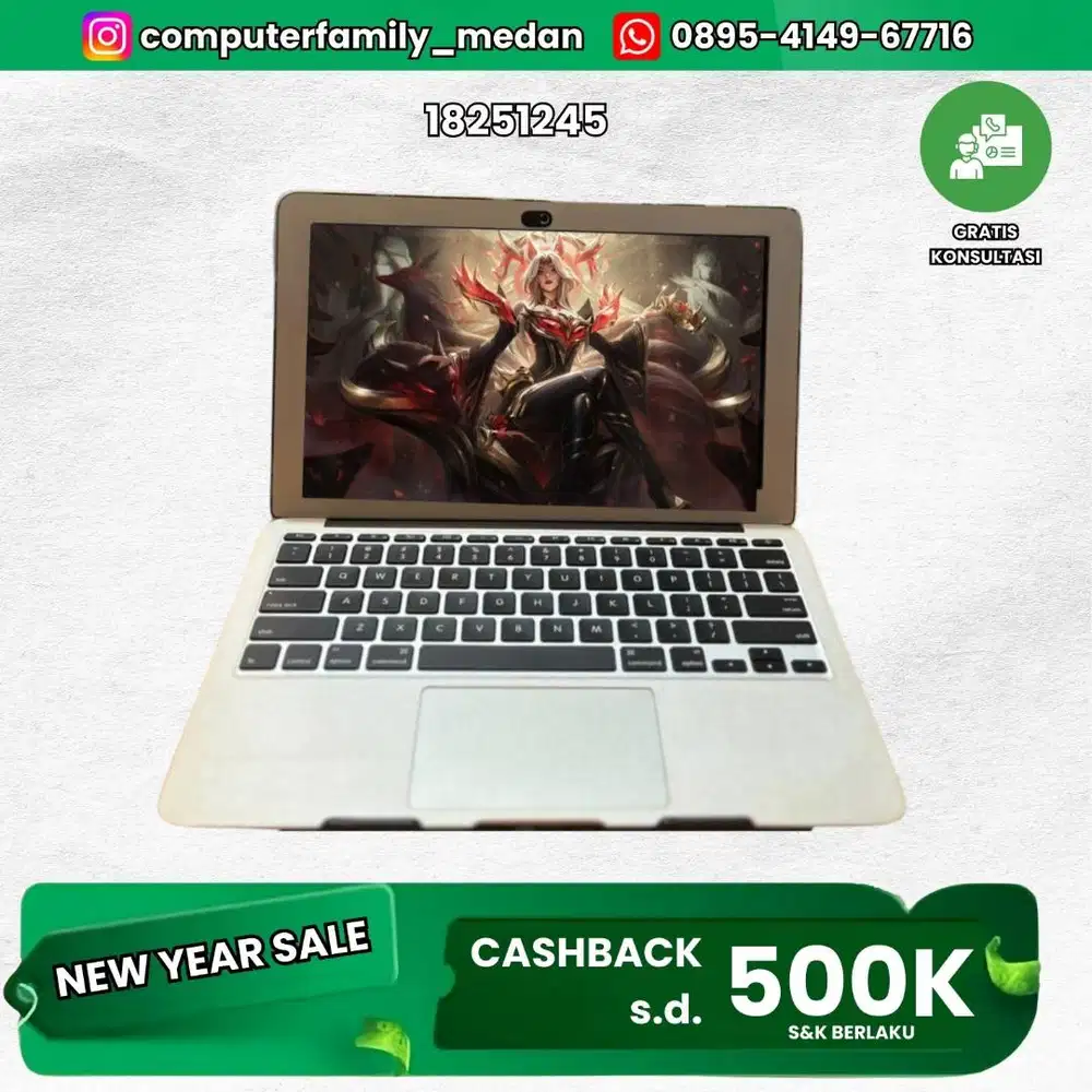 MACBOOK APPLE AIR 2015 11INC CORE I5 SSD 128/4GB