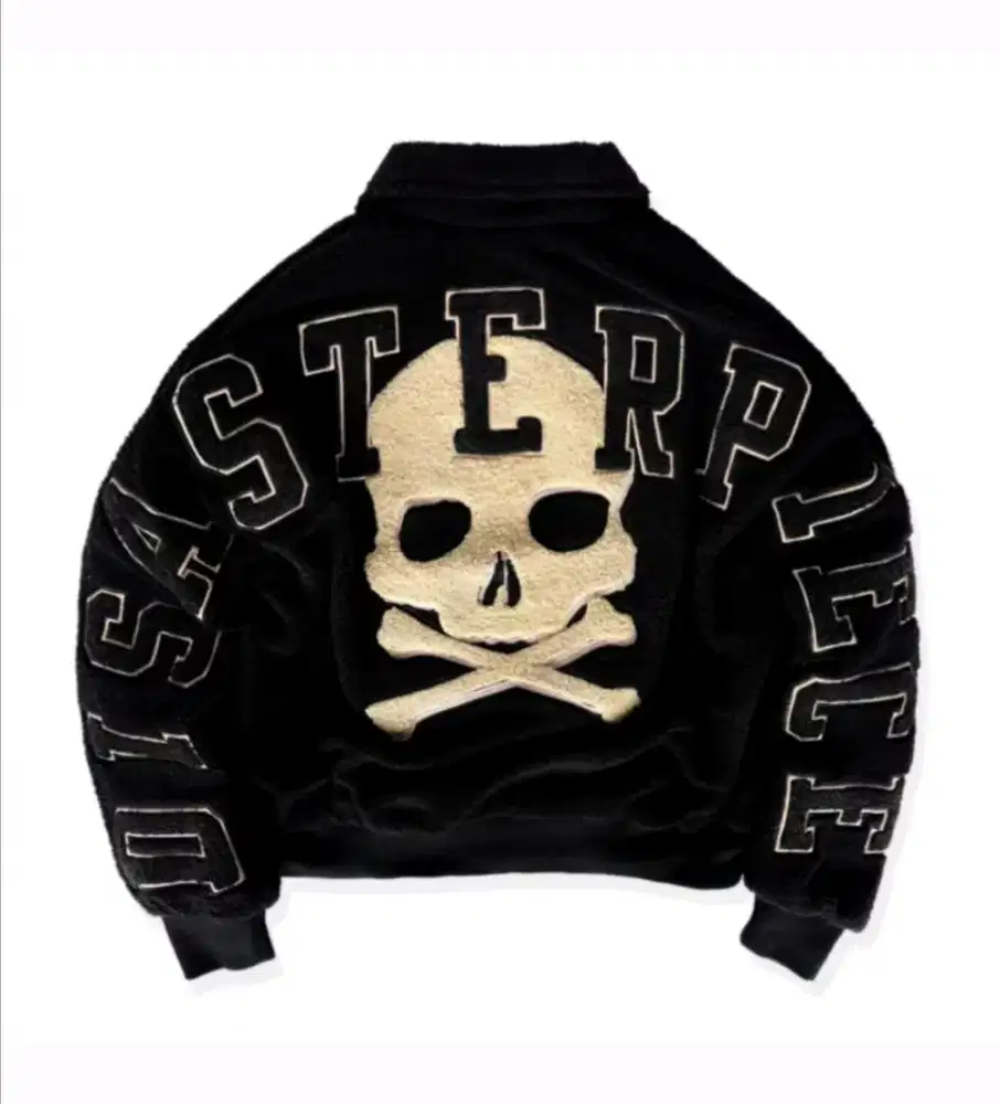 Jaket Memphis Ori Size S Hitam Skull Unisex