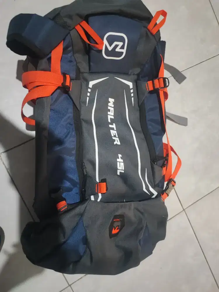 Carrier tas gunung zarventure walter 45L
