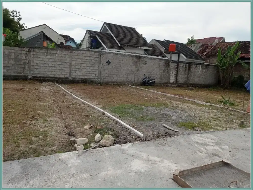 TANAH KAVLING JOGJA HARGA 100 JUTAAN DALAM PERUMAHAN BANGUNJIWO