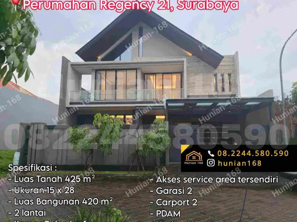 Rumah Baru Mewah Megah Perumahan Regency 21 Regensi Araya Galaxy Bumi Permai Surabaya Timur Dharmahusada Kertajaya Indah Galaxi Galaksi