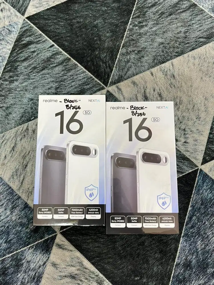 Realme 16 5G 8/256 New garansi resmi