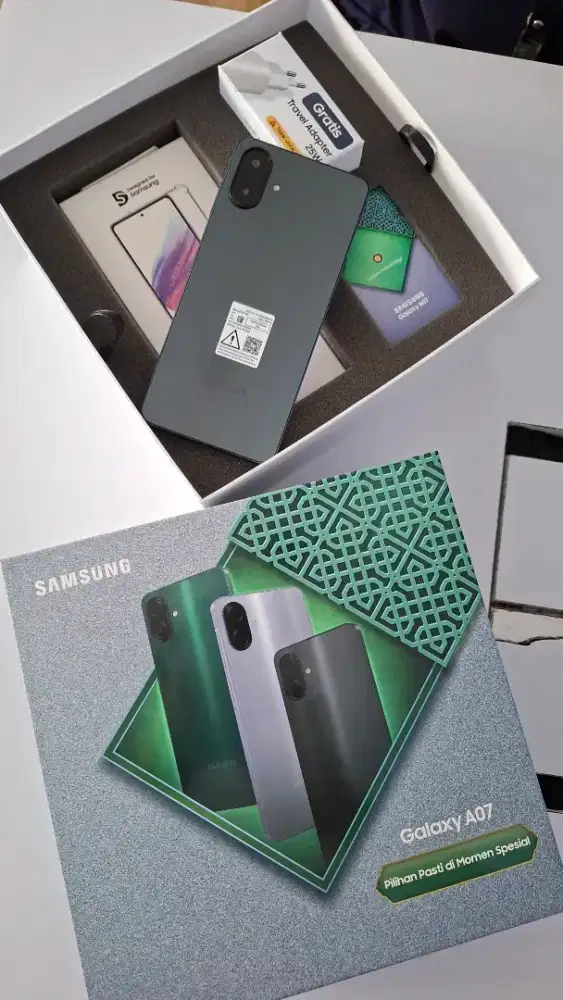 SAMSUNG A07 6/128 GB Rp 1.999.000 GRATIS LOGAM MULIA