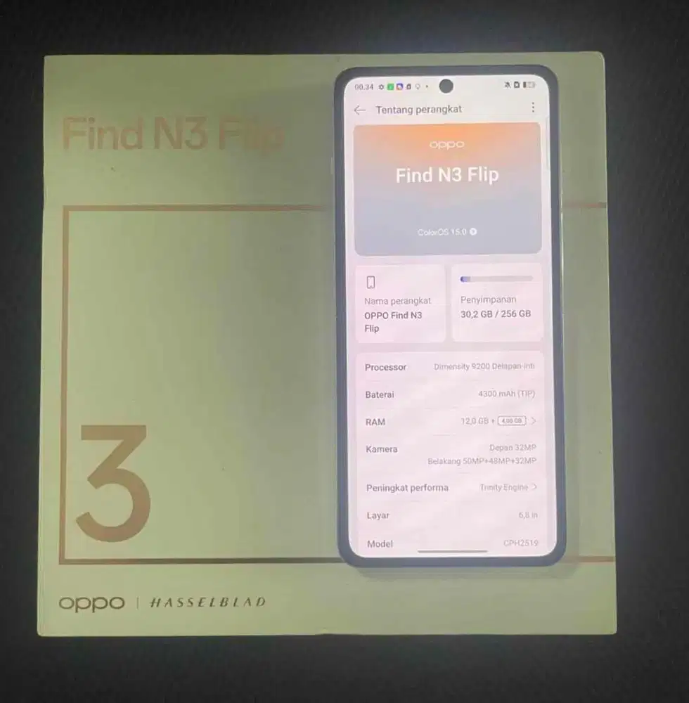 Oppo plif N3 ram 12/256 fullset