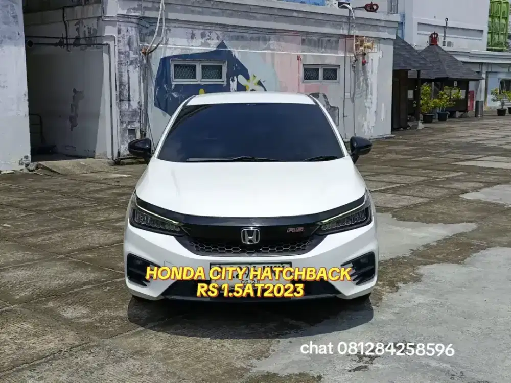 HONDA CITY HATCHBACK  RS 1.5 AT 2023/KM45RB /PAJAK 5-2026