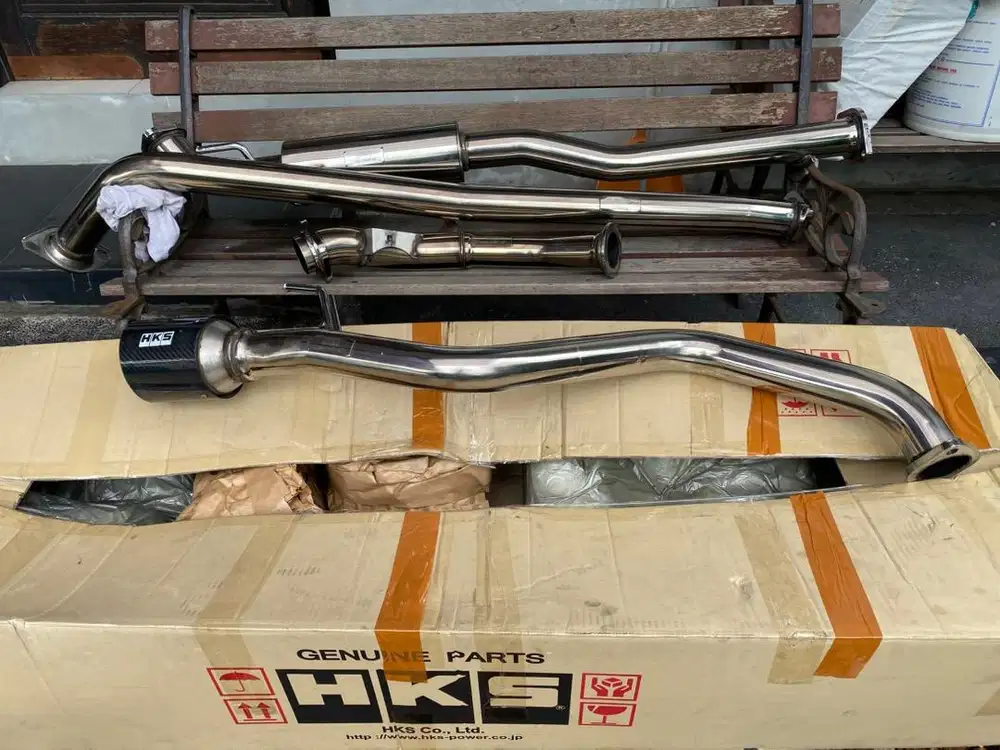 HKS Exhaust Knalpot Muffler Innova Reborn Venturer Fortuner 1GD 2GD