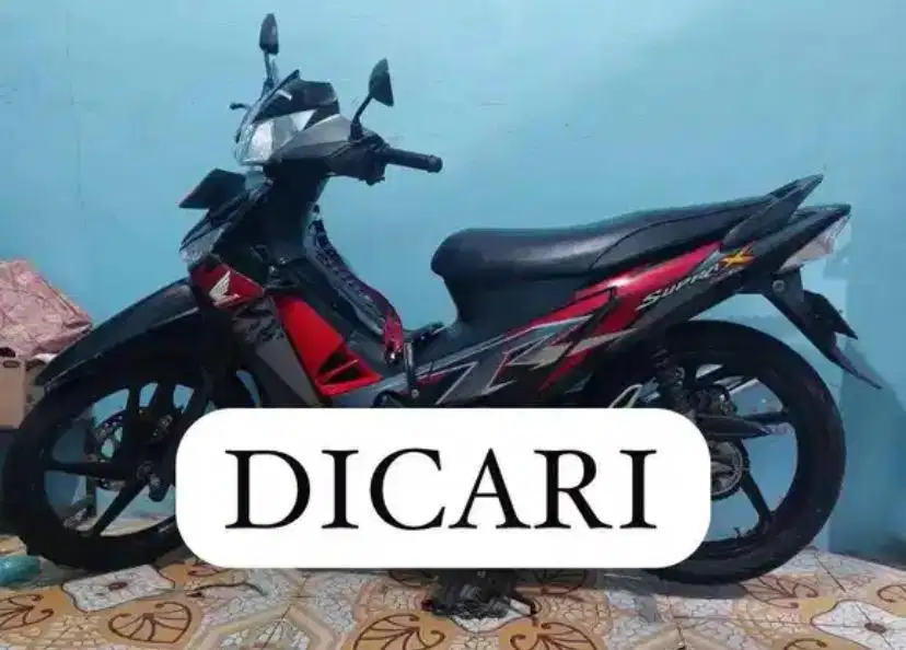 Di Cari Supra X 125 Double Disk DD 2008 Supra X 2010 Supra X 2007