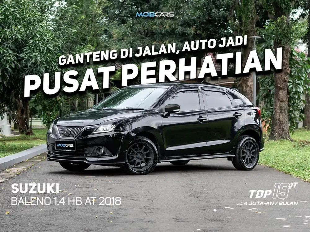 KM LOW BALENO 1.4 HB AT 2018 Hatchback Automatic Hitam