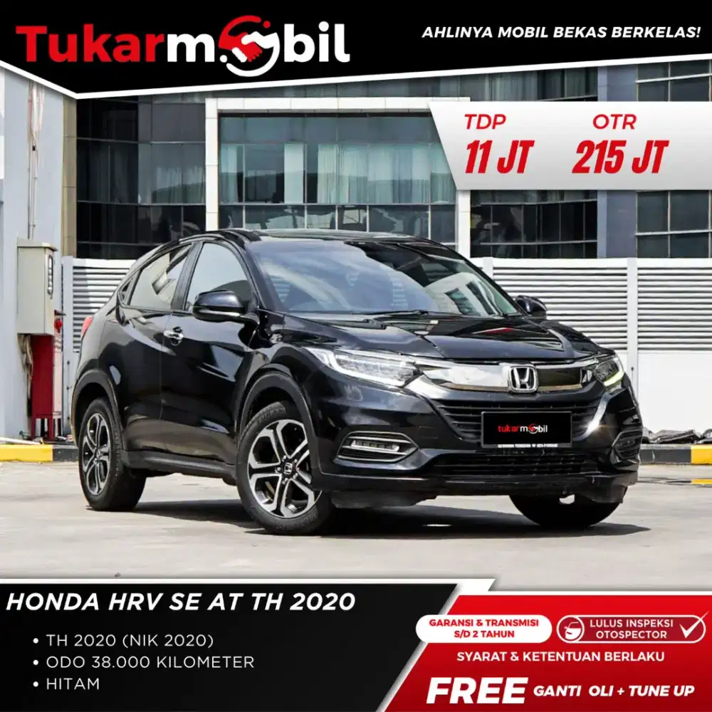 HONDA HRV 1.5 SE AT TAHUN 2020