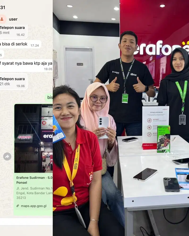 beli hp kredit 0% tanpa dp infinix hot 60i bisa tukar tambah