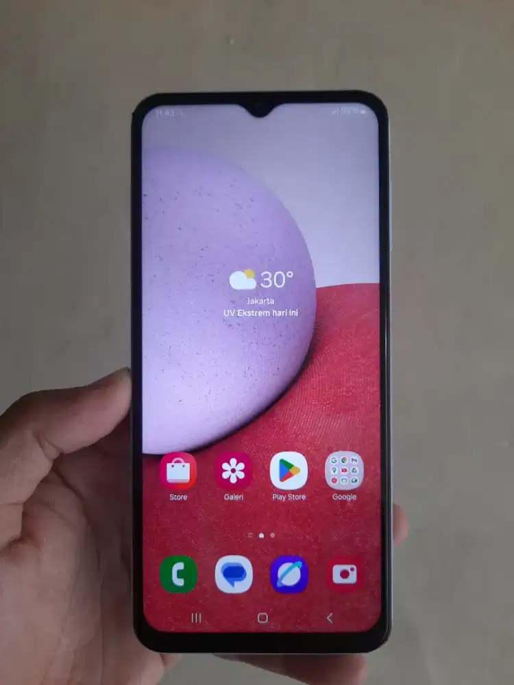 Samsung A13, Ram 6/128 GB, Normal semua no minus, Hp dan Casan Ori