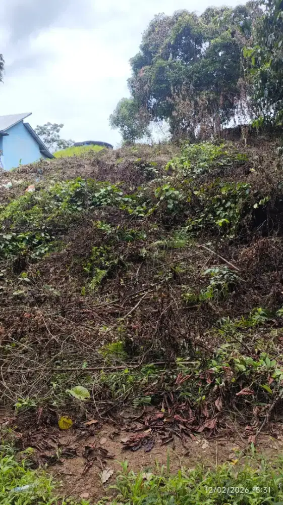 Di jual tanah jalan gunung sari RT 7