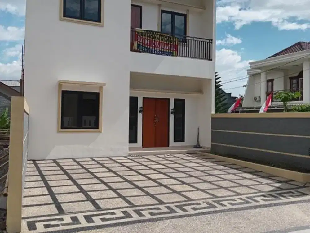 Jual rumah baru bangunan minimalis dekat griya arcamanik bandung