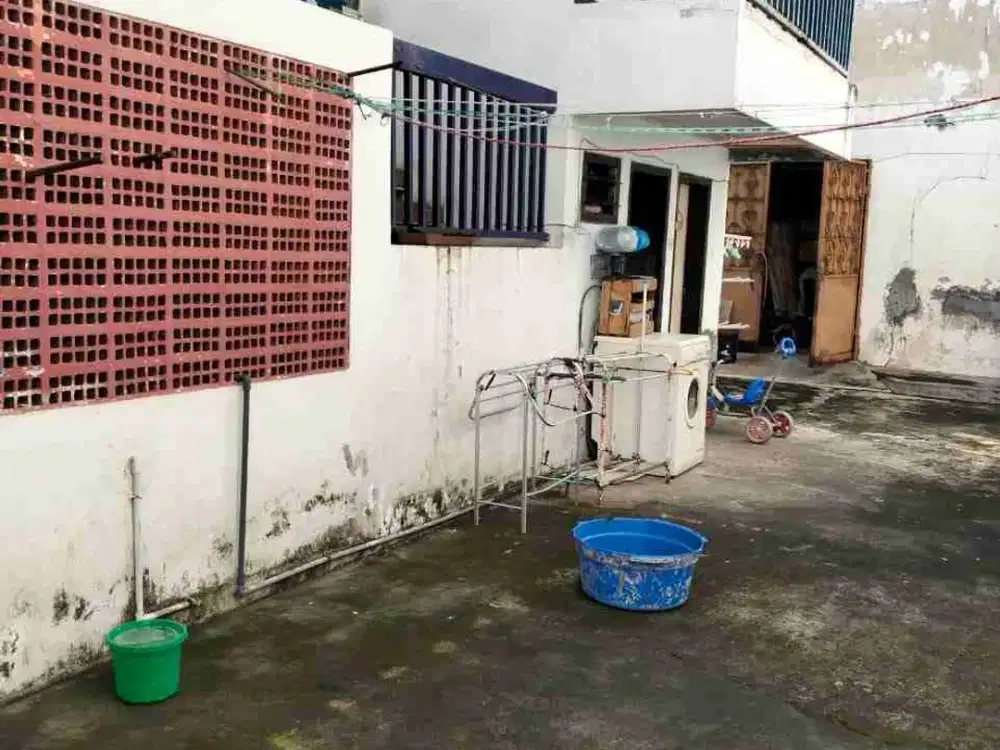 Dijual Cepat Gudang + rumah di Raya Kenjeran dekat Kedung Cowek Surabaya
