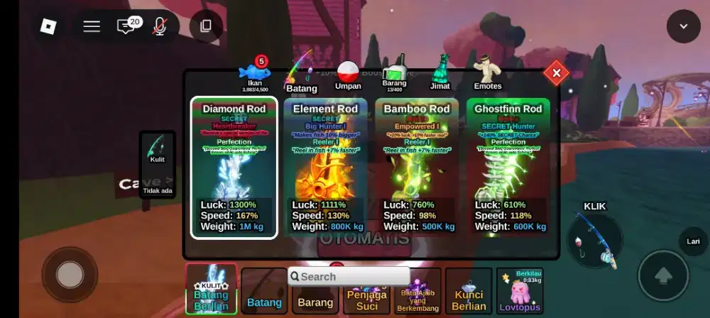 AKUN ROBLOX CWEK CWOK BISA