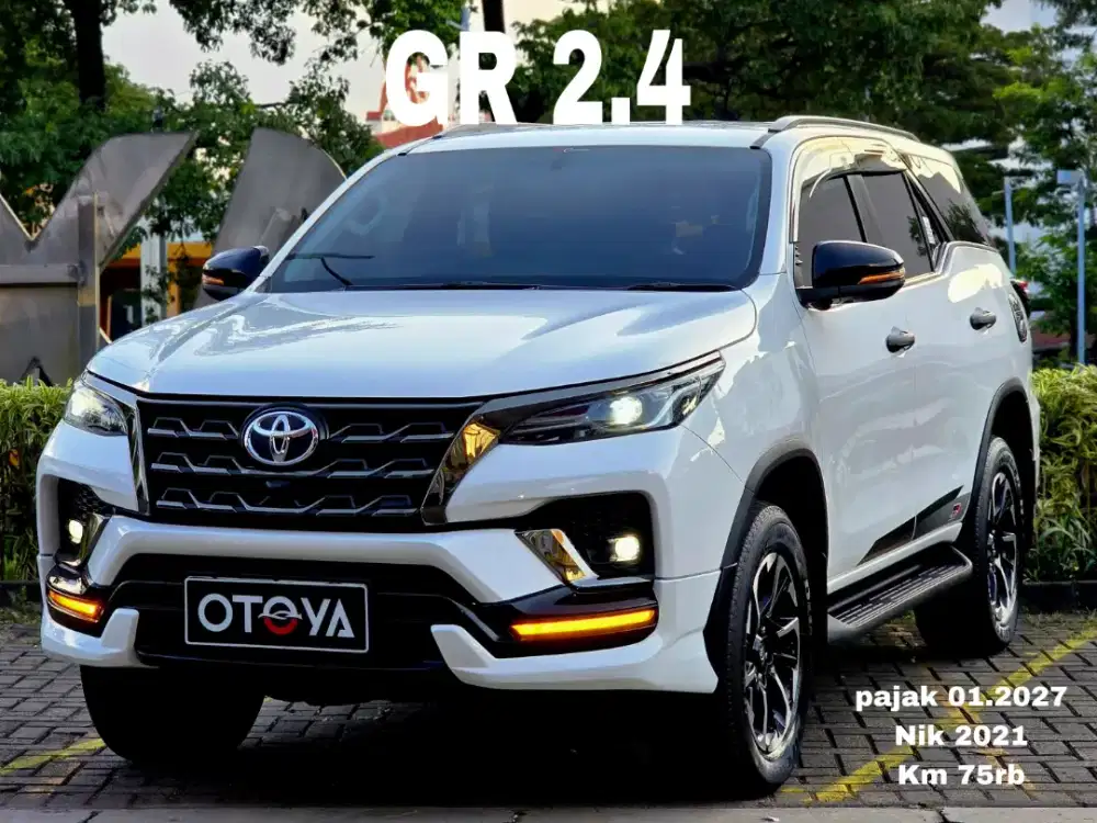 FORTUNER GR 2.4 2021 ISTIMEWAAA LANGKAA