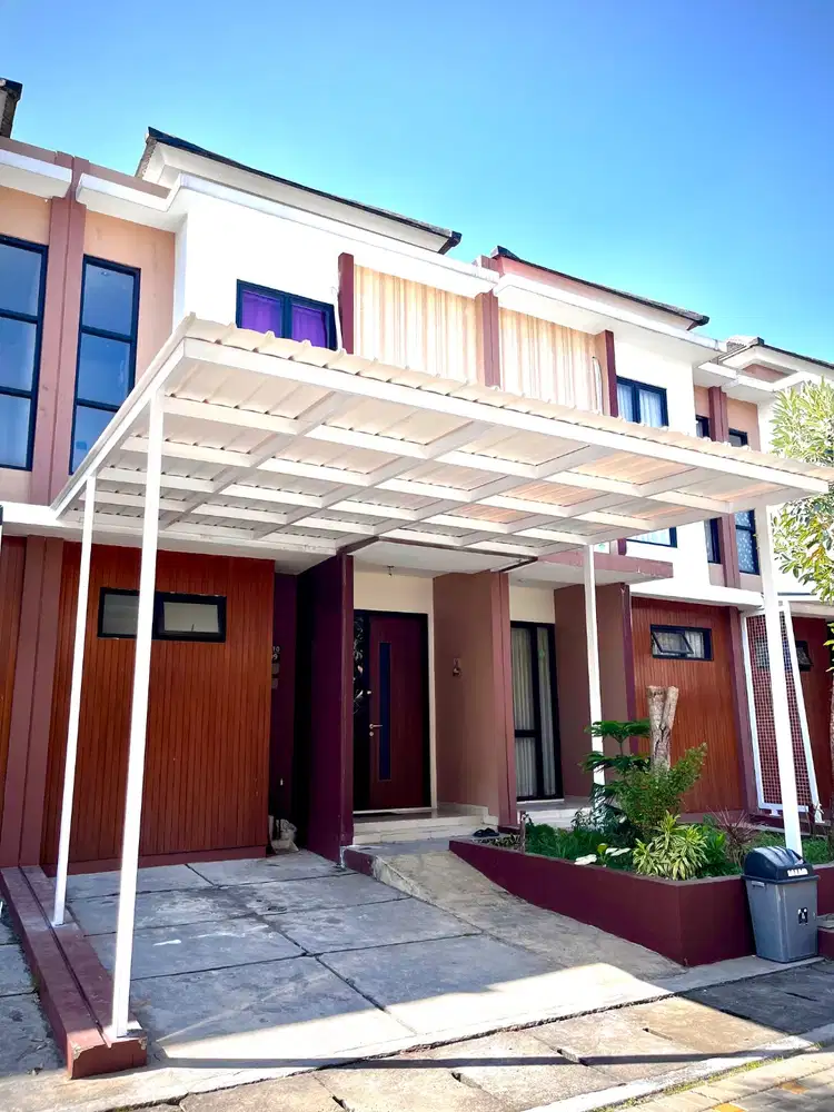 Disewakan Rumah 2 Lantai Konsep Jepang Furnished, Tinggal Bawa Koper!