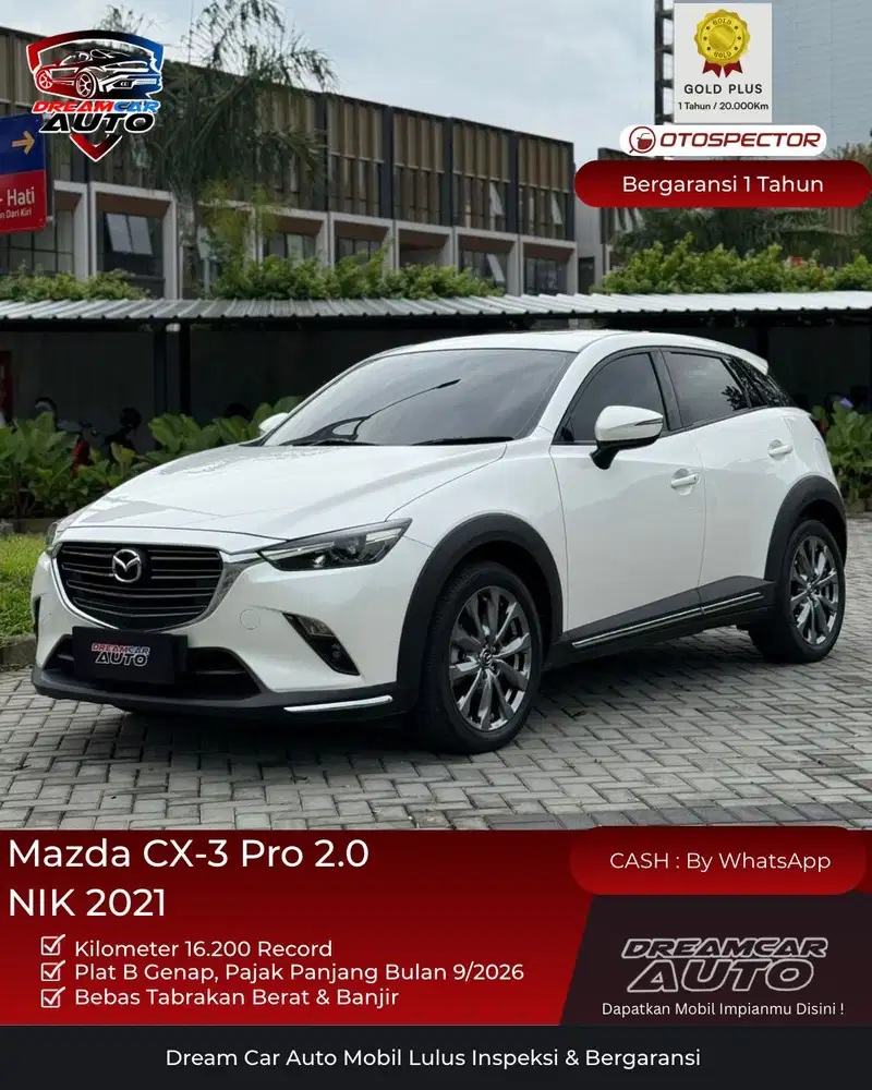 Mazda CX-3 Pro 2.0 NIK 2021 CX3