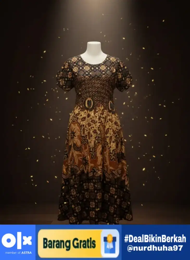 Daster Batik Cokelat