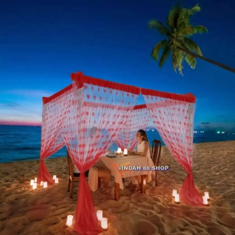 Tirai Benang / Tirai Vitrase Penghias Ruangan