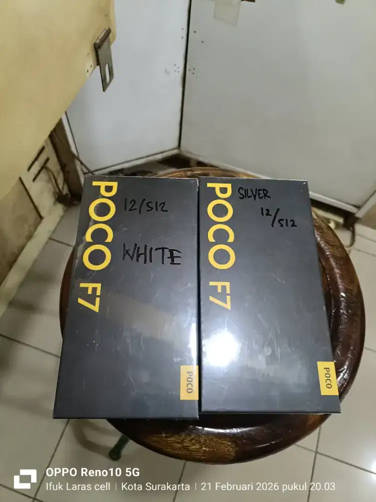 SALE POCO F7 5G 12/512 BARU FRESH NOREPACK