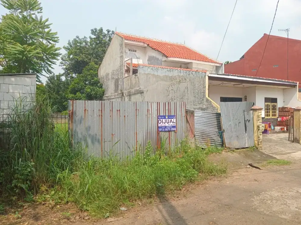 Dijual Kavling Siap Bangun Luas 169 M2 Duta Mekar Asri Cileungsi